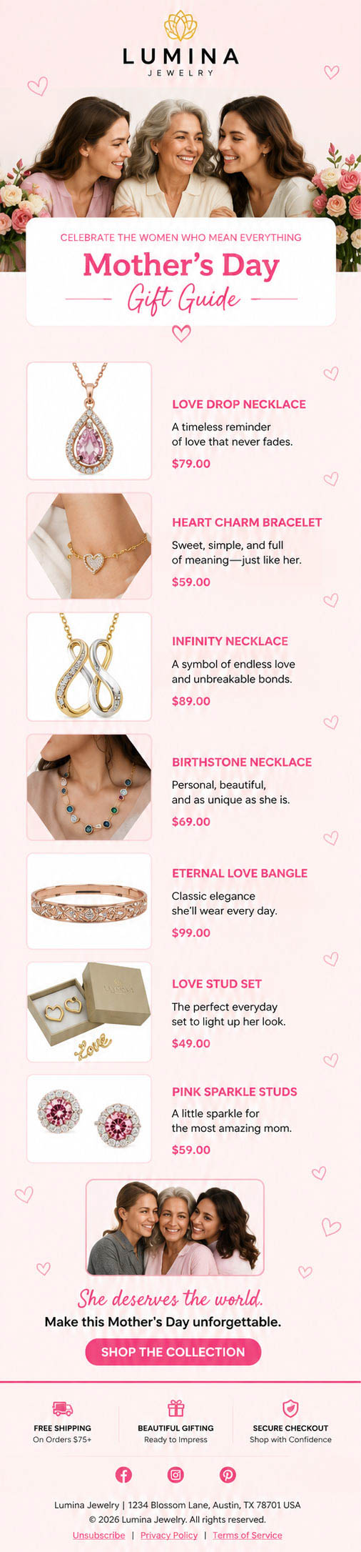 Lumina Jewelry — Mother’s Day gift guide