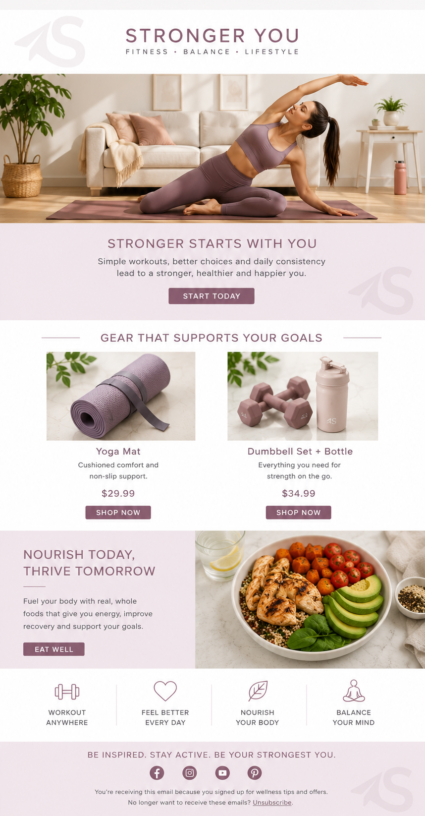 Stronger You — Fitness lifestyle