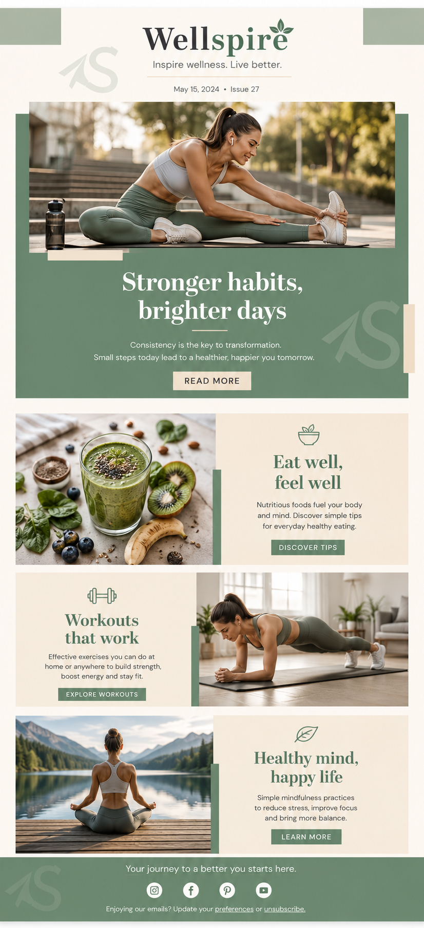 Wellspire — Newsletter