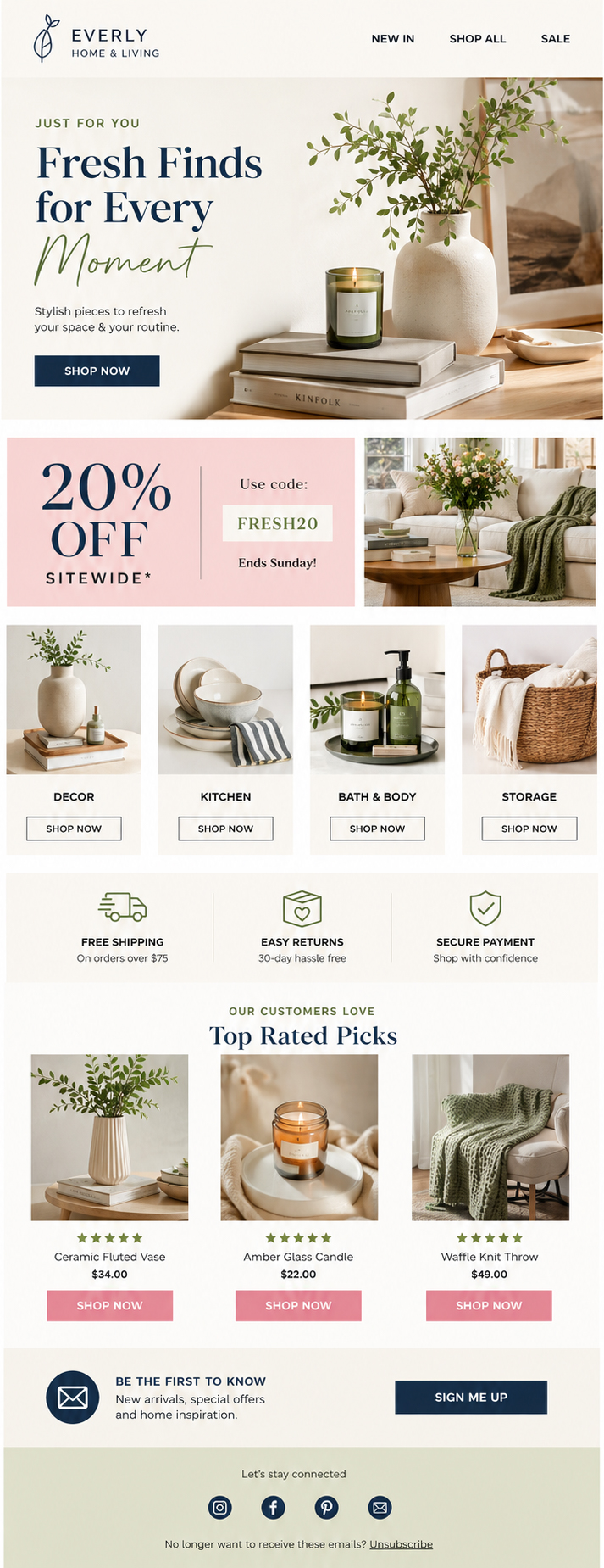 Everly — Home & living