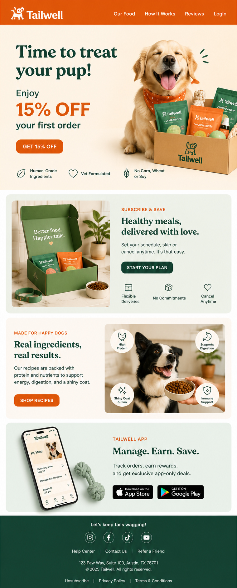 Tailwell — Welcome offer