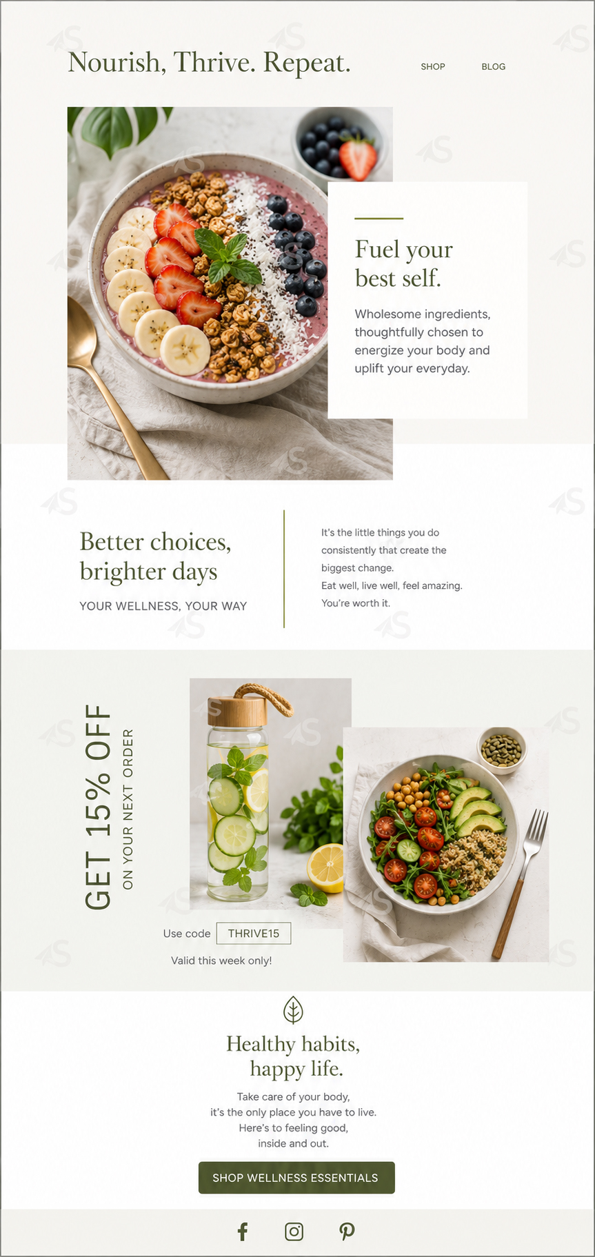Nourish & Thrive — Wellness digest