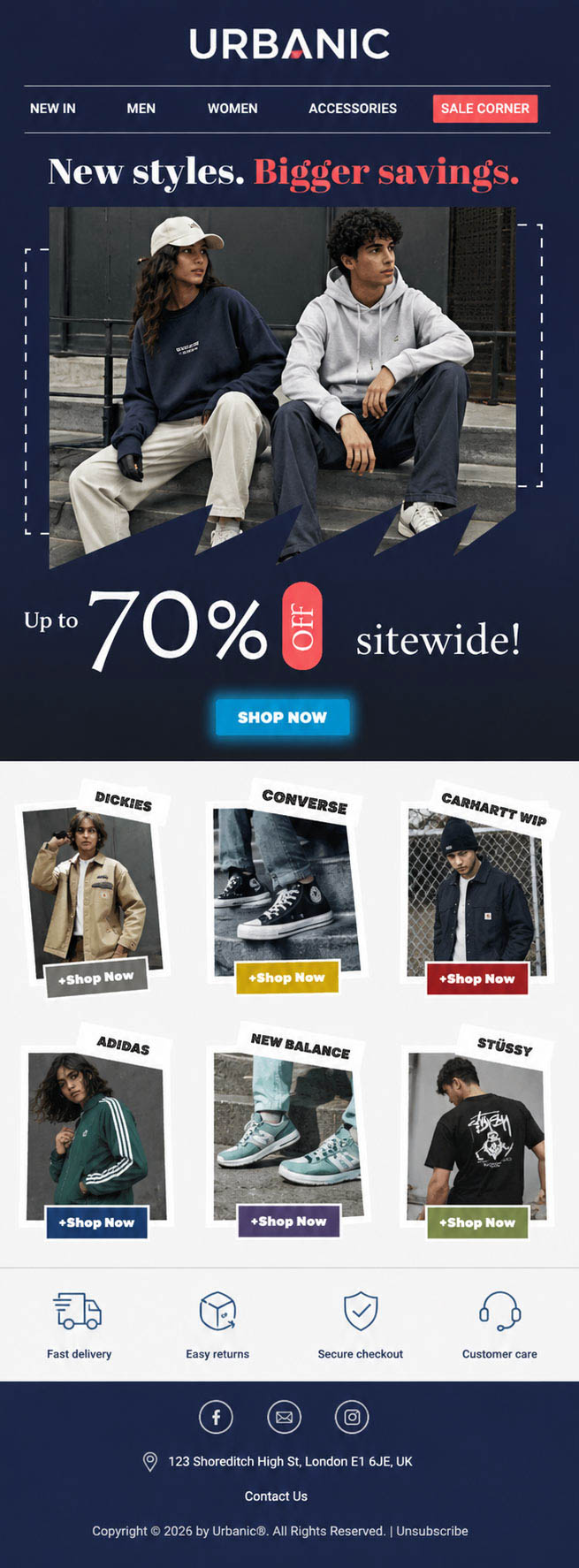 Urbanic — Sitewide sale