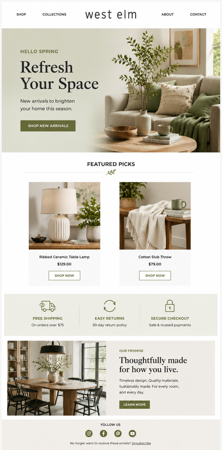 Hearth Living — Hello spring