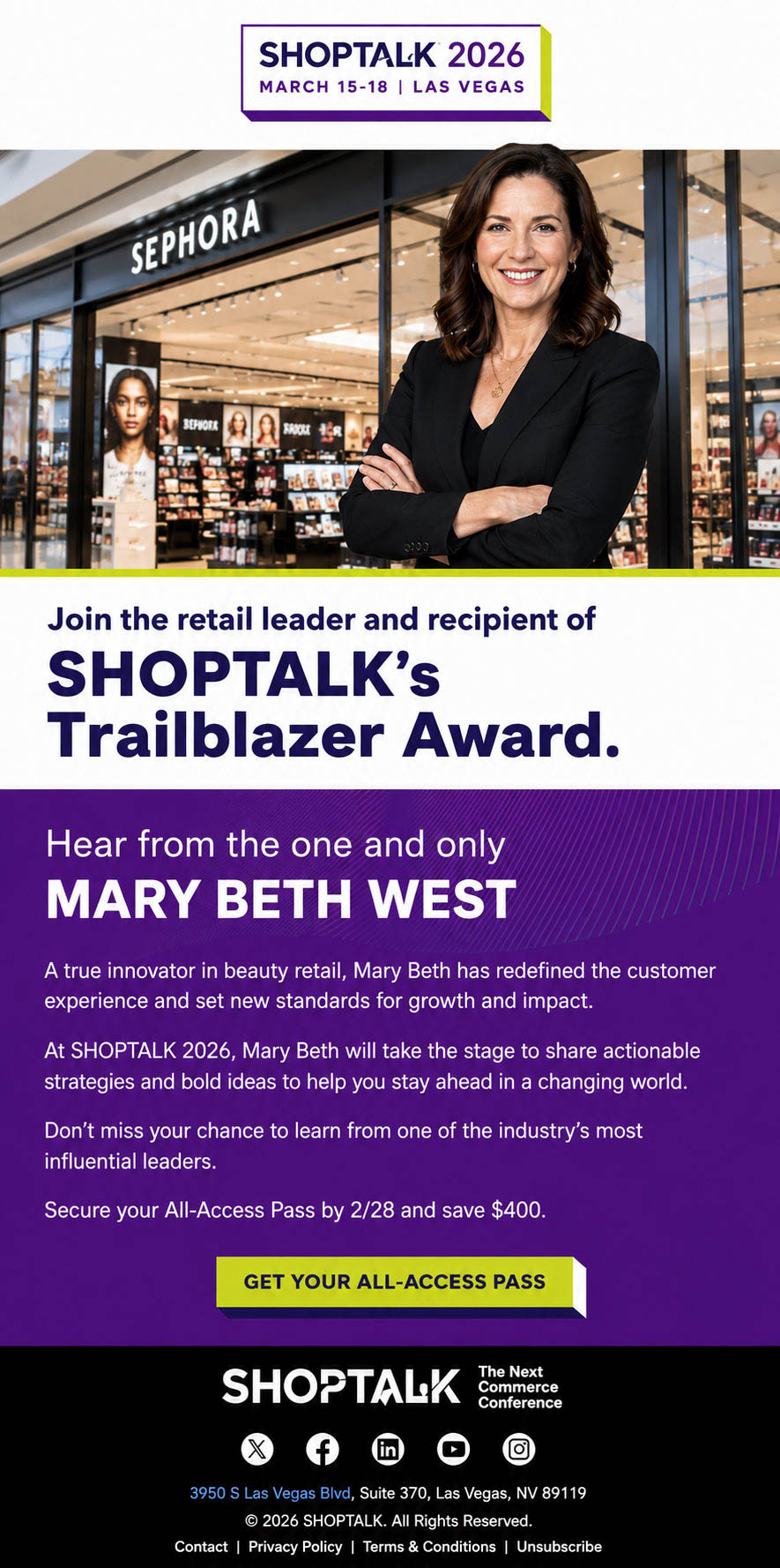 Shoptalk 2026 — Event invite